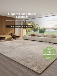 BOZK | Sleek and Easy-to-Clean Carpet for Living Room and Bedroom