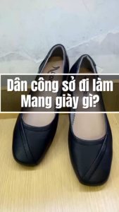 Giày Búp Bê Nữ Đế Chắc Chắn Da Vân Cao Cấp – Êm Ái Mỗi Bước Đi