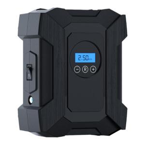 Portable 12v Electric Car Tire Inflation Pump with Pressure Gauge