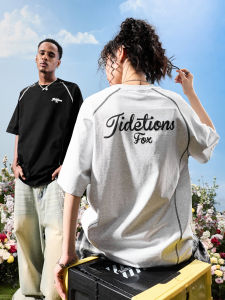 Retro Lettered Cooling Short Sleeve T-shirt