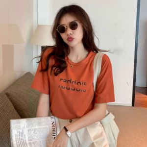 one option: เสื้อยืดแฟชั่น คอกลม สกรีนลาย เนื้อผ้าหนา ใส่สบาย TS1053