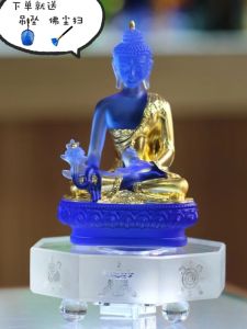 Ancient Method Lacquer Buddha Statue Home Worship Small Size Tara Temple Decorative Ornaments Chinese Style Handmade Craft