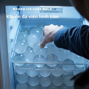 BEIDIANNI | Round Homemade Ice Ball Maker Food Grade Silicone