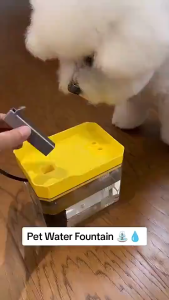 Smart Pet Bowl Loop Mute Pump Water Fountain For Cat Dog Automatic Water Dispenser For Cat