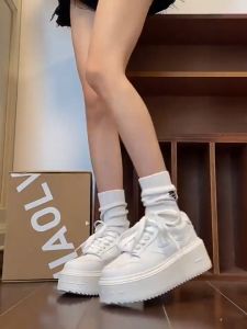 ผลิตภัณฑ์ใหม่SALE รองเท้าผ้าใบสีขาว รองเท้าผ้าใบเสริมส้นผู้หญิง ไซส์ 36-40 พื้นนุ่มมาก เดินสบาย ไม่เจ็บเท้า ไม่ยับ