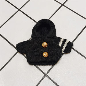 Christmas Sweater Collection for Cotton Dolls 14cm Dog Leader Clothing Accessories Labubu Costume Toy for Children And Adults