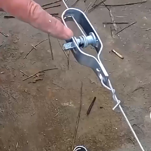 Wire Tightener Wire Tensioner Line Heavy Duty Rope Fixture Metal Bailing Wire Garden Clamp Tool