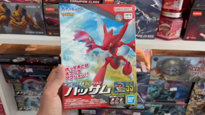 Mô Hình Pokémon Plamo 55 Select Series: Scizor – Chính Hãng Bandai Namco