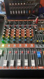 FT STAR Spider 6 CH Professional Mixer 6 Channel Mixing Console and Aux Paths Effects Processor 99 DSP EX-6USB