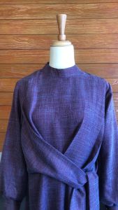 Minea gamis full linen Mahati