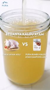PURA Seasoning Kaldu Ayam Kampung Asli Non MSG Kaldu MPASI 20g