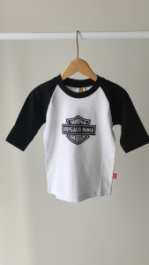 KAOS LENGAN PANJANG RAGLAN HOOFLA BODYGUARD (2-3 TAHUN)