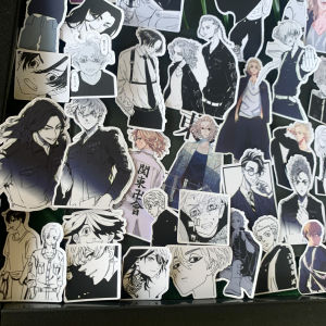 Tokyo Revenge Anime Sticker Book Paper Stationery Box Decorative Cartoon Characters Adhesive Labels for Journaling And Crafting