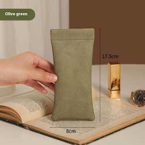 DONGYANSHIJIA Thanh lịch Da Kính Trường hợp với lót mềm để bảo vệ thoải mái