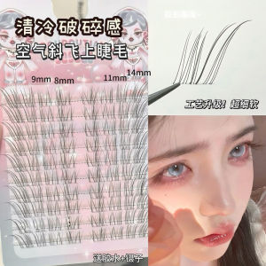Natural Looking Single Cluster False Eyelashes for Women Sunflower Fox Series No Glue Required Easy to Use Beauty Tools