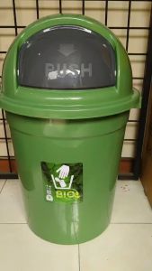 Tempat Sampah Bulat Green Leaf 80 Liter 2008 / Dust Bin 80 L Bio Earth