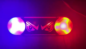 Lampu Rem Truk Mobil Motor Pickup Model Mata RGB 12-24V Nyala Kedip / Stop Lamp Universal