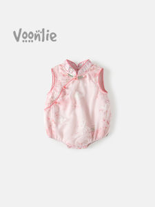 VOONLIE | Bodysuit Mùa Hè Phong Cách Trung Quốc Cho Bé