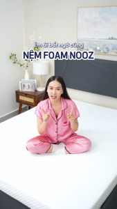 Nệm NOOZ Tiêu Chuẩn Đệm Foam Cao Su Non Thiết Kế 2 Tầng Nâng Đỡ Tối Ưu NOOZ Home Goods Mattress