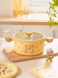 MODERN SWEETHOME | Titanium Ceramic Multipurpose Steaming and Stewing Pot