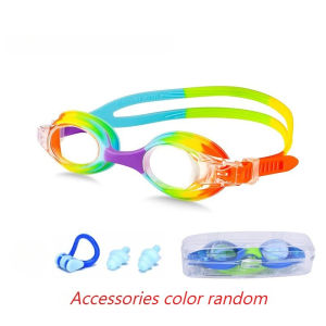 HD Swimming Goggles For Kids Youth Age 3-14 Years Old Anti-fog 100% UV Protection Clear Vision No Leaking Quick Adjustable Strap