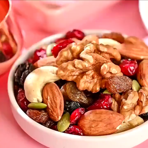 【Buy 1 Get 1 Free】500g/can roasted mixed nuts dried fruits cashews almonds walnuts