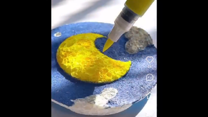 10Pcs Magic Sponge 3D Drawing Magic Canvas Safe Kids 3D Drawing Paper 3D Canvas Sponge Set Magic Painting Canvas Set