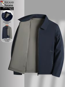 TUCANO | Collar Casual Jacket for Men Lightweight Stylish Simple Versatile Menswear