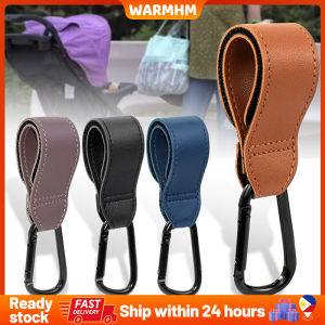 Baby Bag Stroller Hook Wheelchair Pram Carriage Bag Hanger Accessories Stroller Hooks Pram 360° Rotatable Cart Organizer Shopping Bag Clip PU Leather Car Seats Chairs Wheelchair Clips