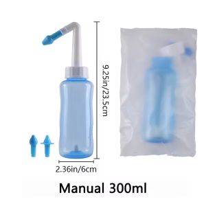 300ML Nose Wash Cleaner Nasal Irrigator Rinse Bottle Nose Protector Avoid Allergic Rhinitis For Adults Children Neti Pots