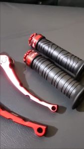 Paket Hemat Handle Rem Full CNC Variasi Aerox 155 LEXI + Handgrip Ring Variasi