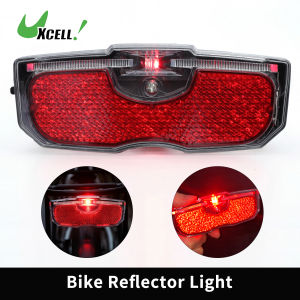 UXCELL Bicycle Light Long Strip Rear Reflector Taillight Battery Powered Night Safety Bike Accessories No Battery
