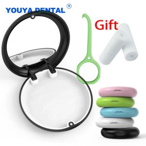 Orthodontic Denture Retainer Storage Box with Braces Extractor and Tooth Chew Aligners Oral Hygiene Portable Fake Teeth Cases2026