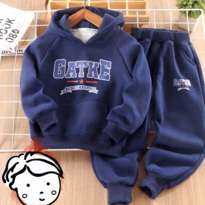 ชุดกันหนาวเด็ก ชุดมีฮู้ดเด็ก ชุดแขนยาวขายาวเด็ก ชุดเด็กหน้าหนาว พร้อมส่ง