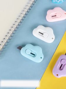 Zaman Now - Pisau Pemotong Mini / Cutter Mini Portable Bentuk Awan Warna Pastel Lucu / Travel Cutter / Cutter Mini