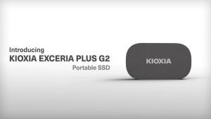 KIOXIA EXCERIA PLUS G2 PORTABLE SSD - 1050/1000 MB/s - 500GB 1TB 2TB