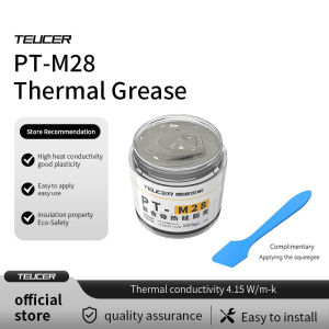 TEUCER | TEUCER PT-M28 Thermal Grease Composite Thermal Conductive Silicone Grease Heat Sink Compound Cpu Computer CPU Thermal Plaster