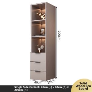 New Style Sliding Door Easy Assembly Wardrobe