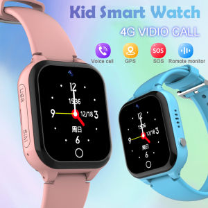 Đồng Hồ Thông Minh Thông Minh Cho Trẻ Em Cho Bé Trai Bé Gái Có Chức Năng Gọi Video Gọi Điện Thoại Theo Dõi Trẻ Em SIM 4G Màu Hồng/Xanh Dương/Đen