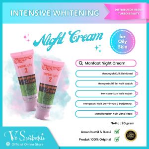 Satuan Night cream turbo skincare