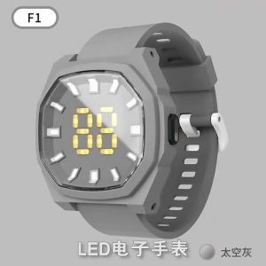 Childrens Smart Watch Display Week LED Digital Wrist Watches For Boy Girl Waterproof Sport Watch Montre Enfant ping