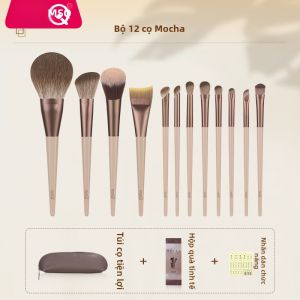 MSQ | Phấn Nền Mắt Má Hồng Cọ Trang Điểm 12 Cái