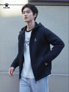 Kelme | Hooded Spring New Casual Knit Outerwear
