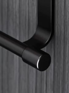 Towel Rod Steel Metal Wire Over Cabinet Towel Rack Storage Organizer Bathroom Door Hanging Towel Rack Punch-free Rag Hanger