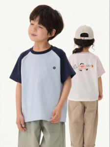 Q21 | Soft Breathable Cotton Kids T-Shirt Short Sleeve Design