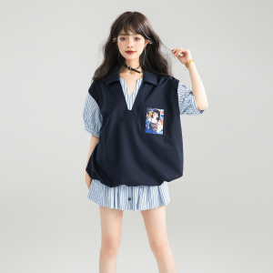 Keiko | Summer Anti-Aging Polo Neck Two-Piece Set