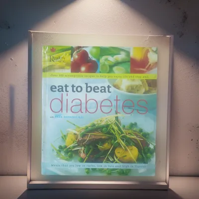 Readers Digest - Eat to beat Diabetes Preloved Coffee Table Book