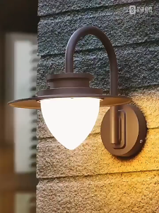 Đèn Tường Chụp Kính Giọt Nước Phong Cách Cổ Điển Decor Ngoại Thất