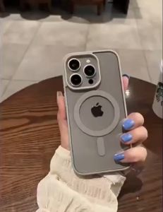 Grey Edition Hybrid Dove Magsafe Soft Case 16 Promax 16 15 Pro 15 14 Plus 13 Pro 13 12 Promax 12 Mini 11 Pro 11 Magsafe Soft Casing