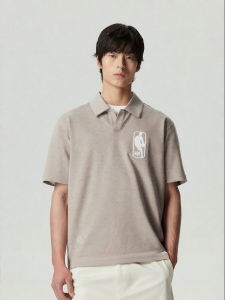 Jack Jones | Street Fashion NBA Collaboration Mens T-Shirt Loose Fit with Embroidery